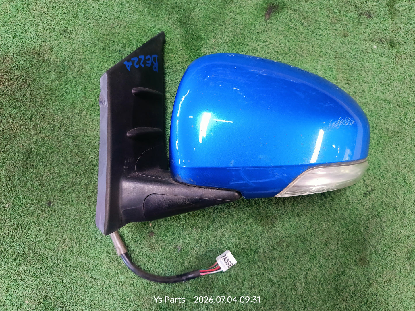 PERODUA BEZZA SIDE MIRROR LH 9 WIRE BLUE (SM10040)