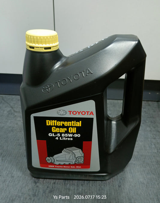 TOYOTA LUBRICANT GEAR OIL DIFFERENTIAL 85W-90 GL-5 4L (TOYOTA DIFFERENTIAL 85W90)
