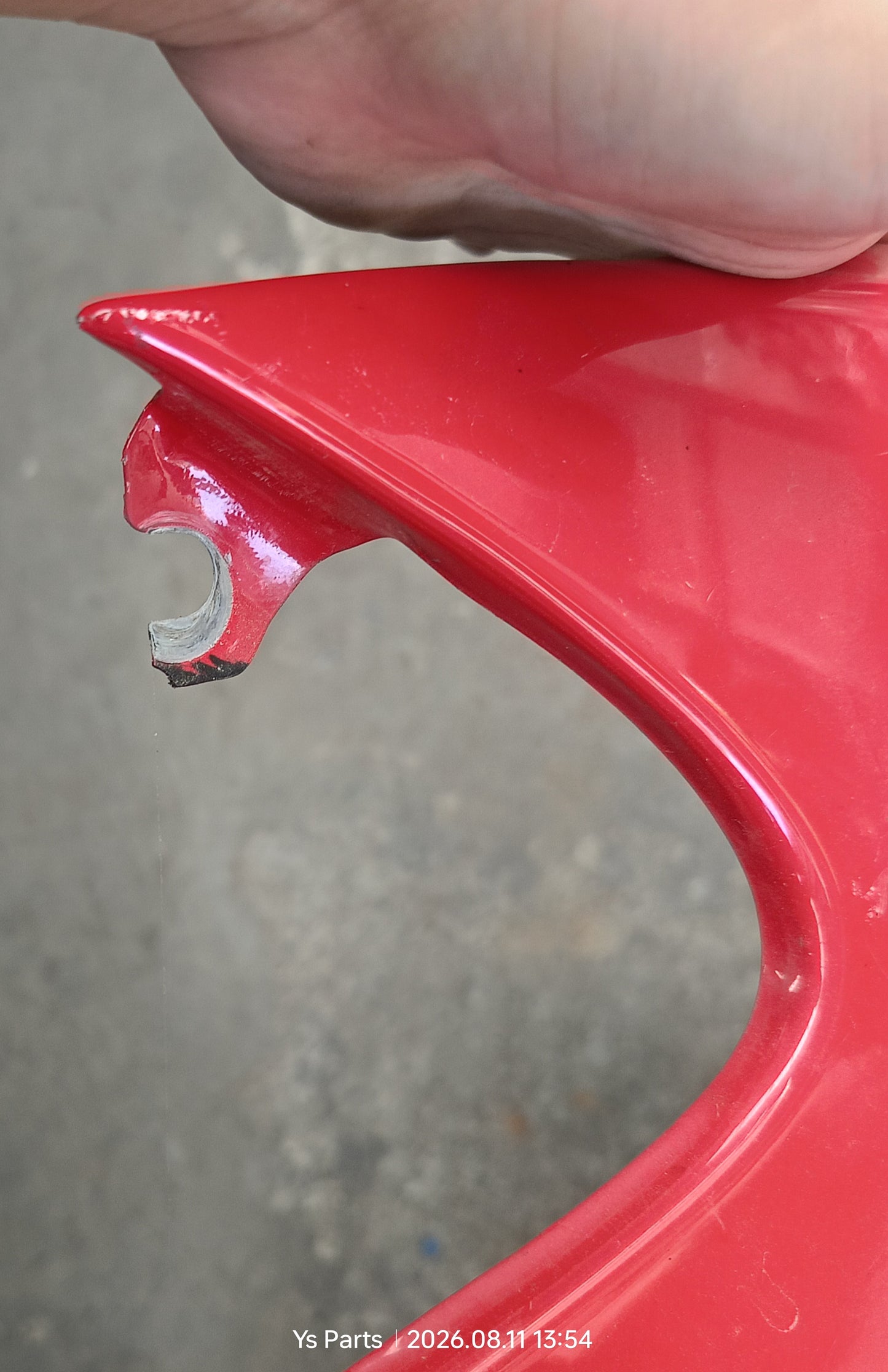 PROTON IRIZ FRONT FENDER RH (RED) [FFWH099]