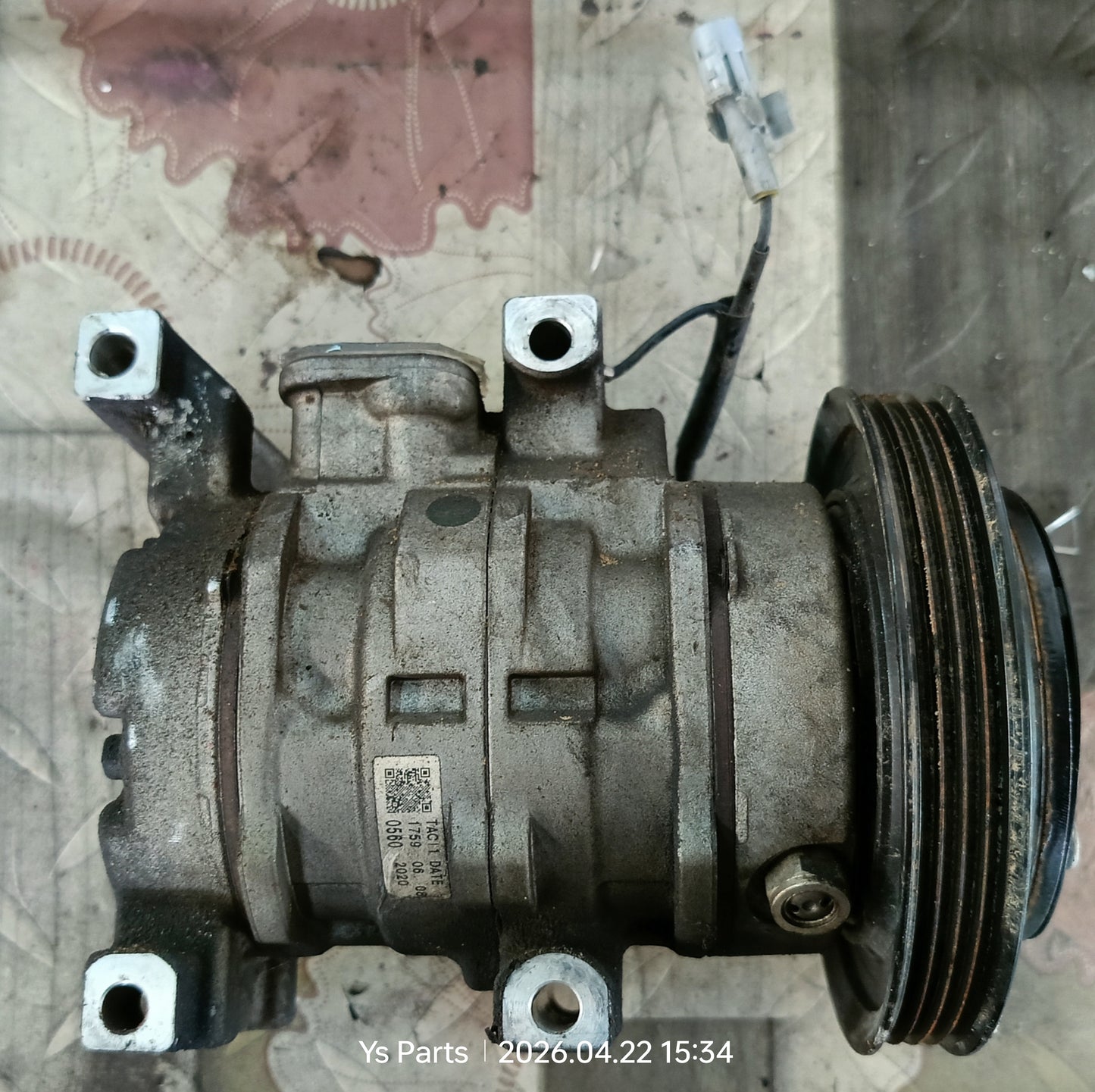 TOYOTA VIOS NCP93 COMPRESSOR (447280-0560)