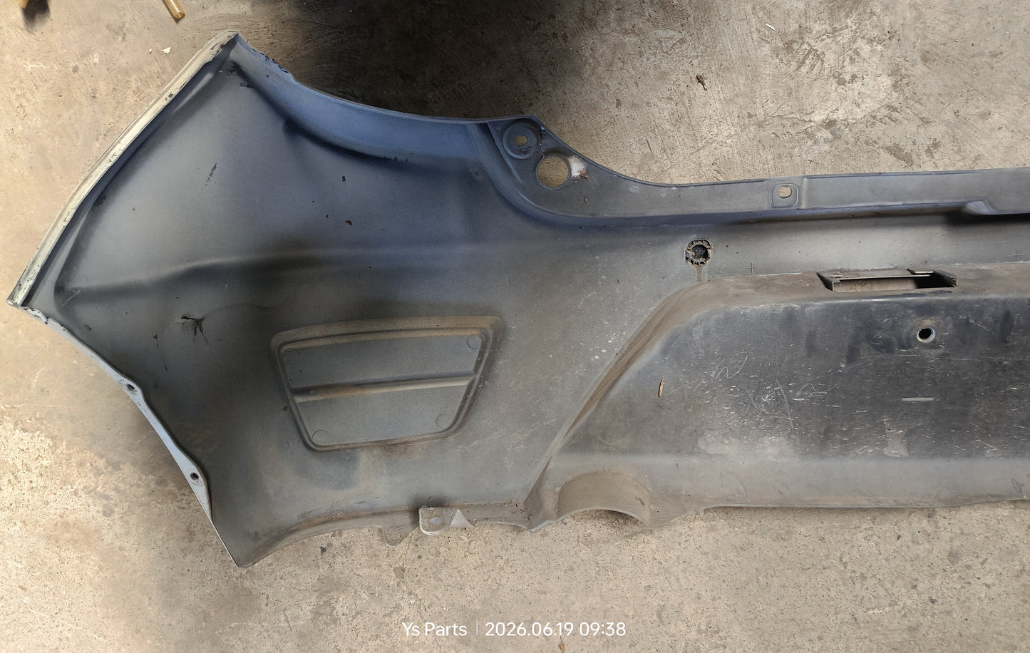 PERODUA AXIA REAR BUMPER WHITE (52159-BZA60-3)