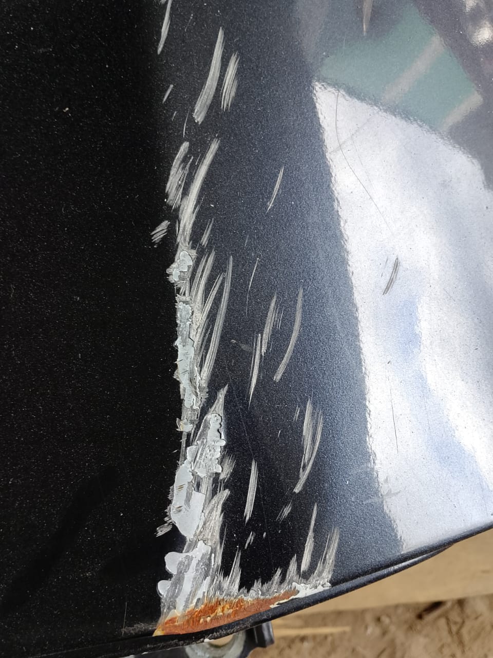 PERODUA AXIA DOOR PANEL RRH COMPLETE BLACK (DP00290)