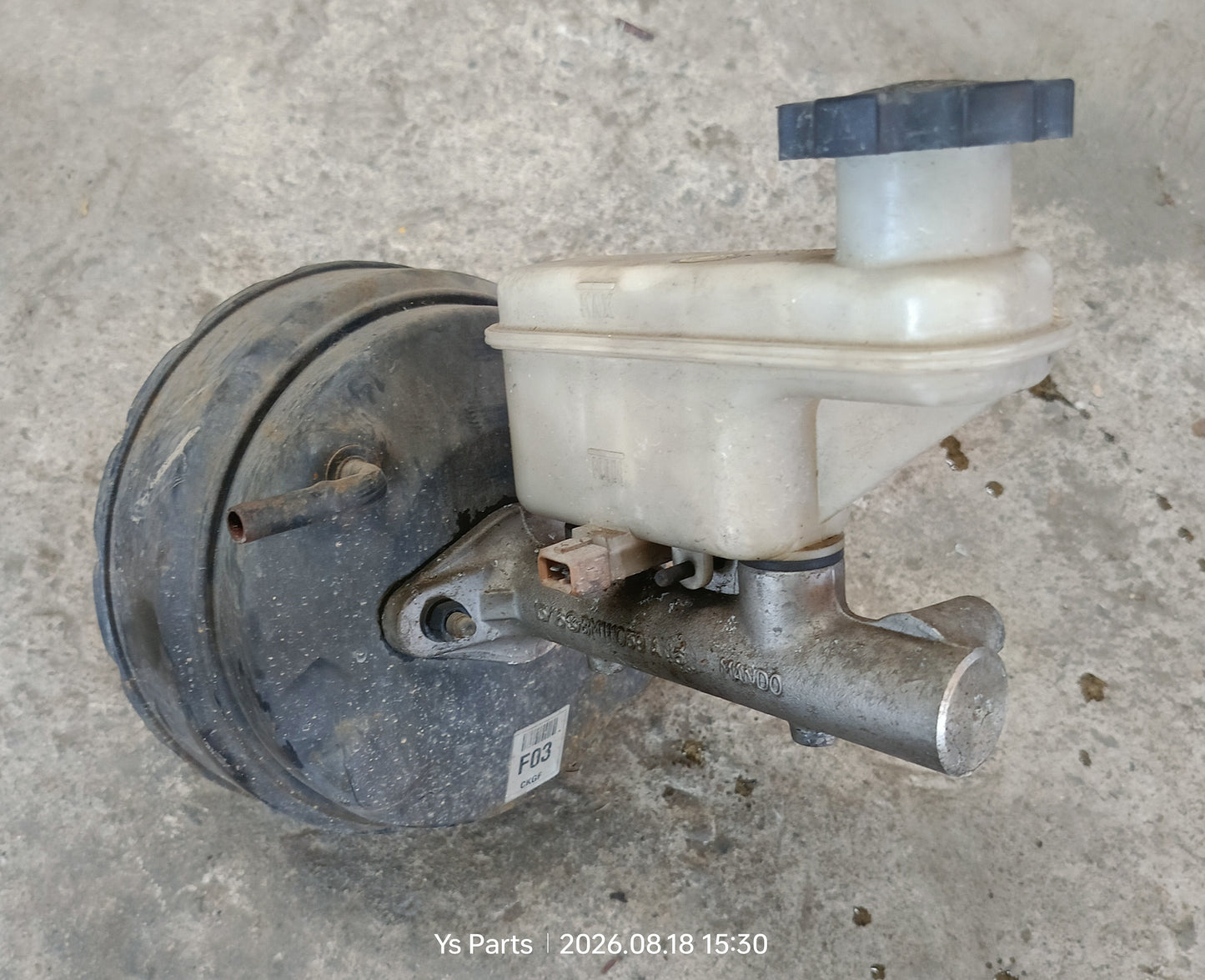 HYUNDAI MATRIX BRAKE BOOSTER SET (F03 CKGF)