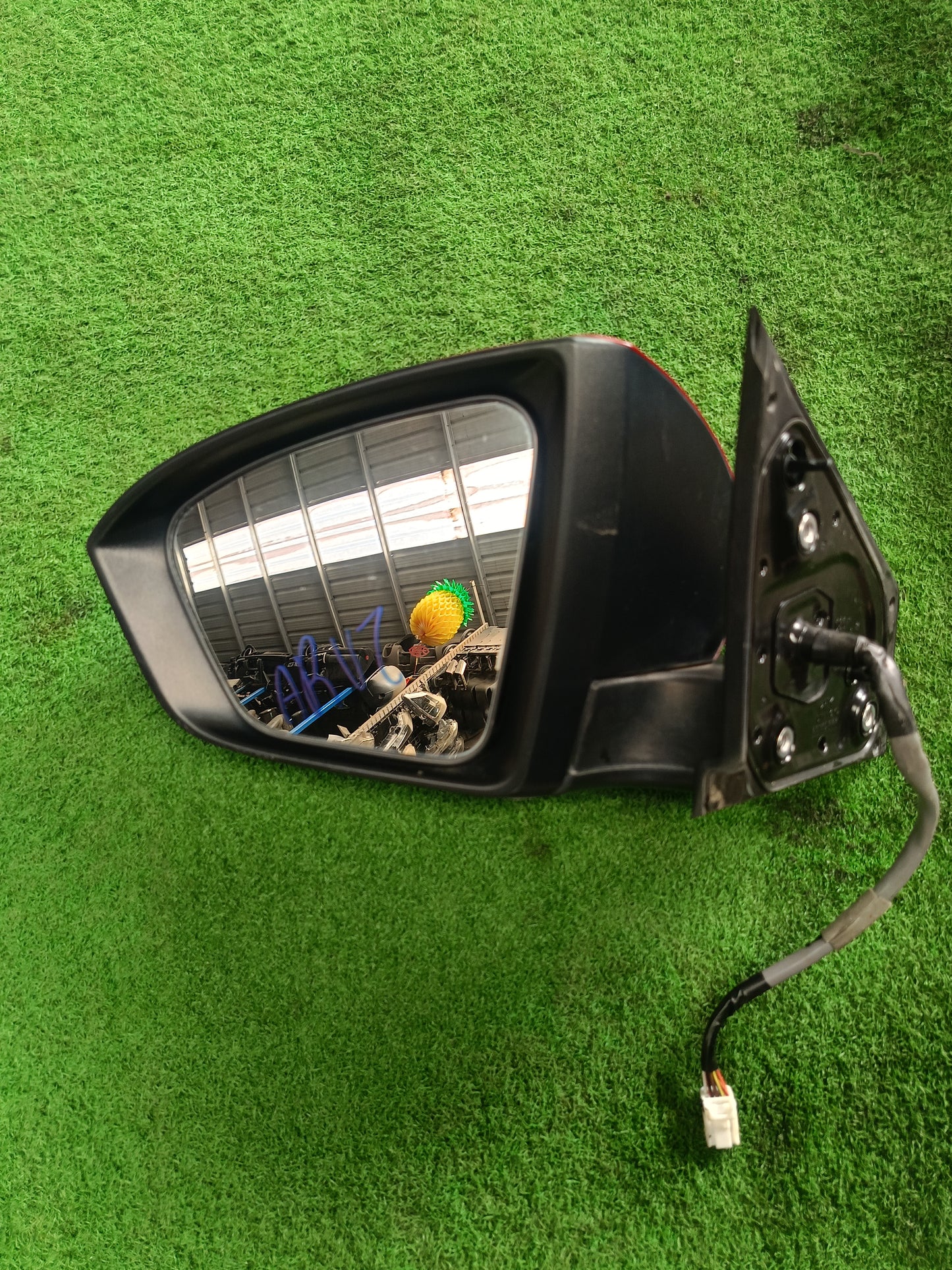 PERODUA ARUZ SIDE MIRROR 9WIRE LH RED (SM10016)