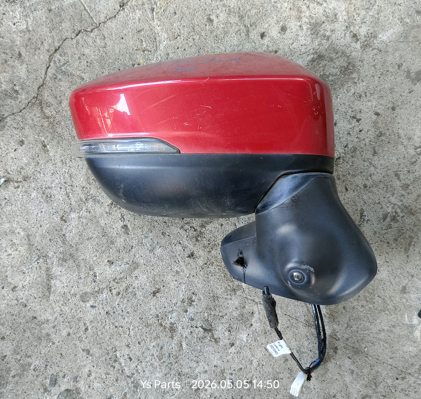 MITSUBISHI XPANDER SIDE MIRROR RH 7WIRE RED (SM10030)