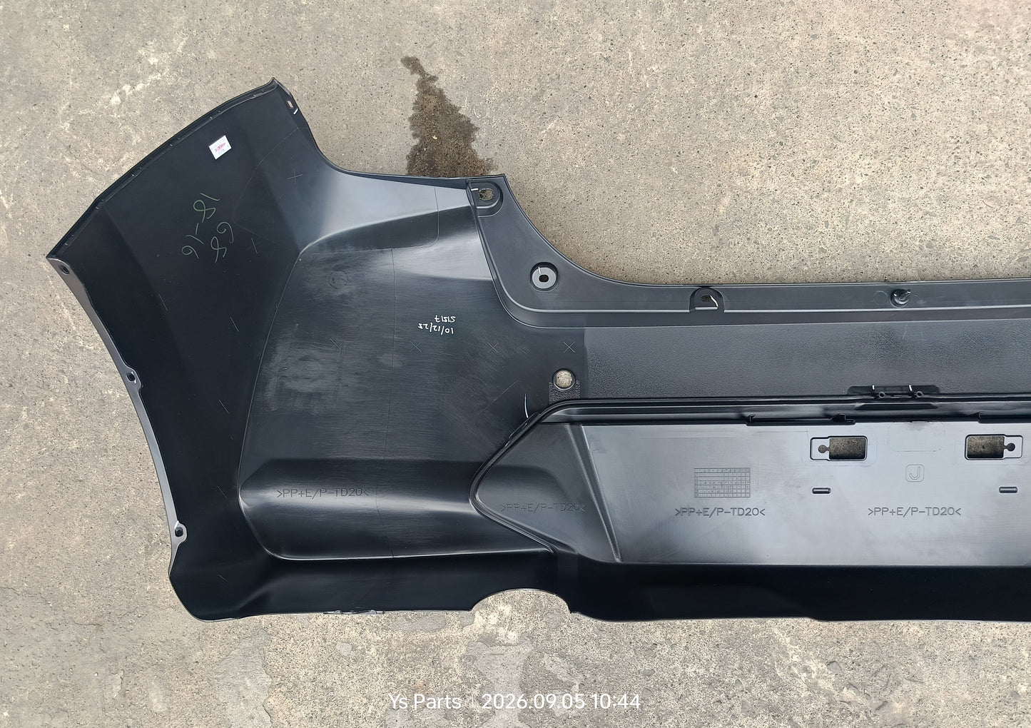 PERODUA AXIA 1.0 G 2023 REAR BUMPER GENUINE (NEW) (PDX01H-2911A-NNNG)
