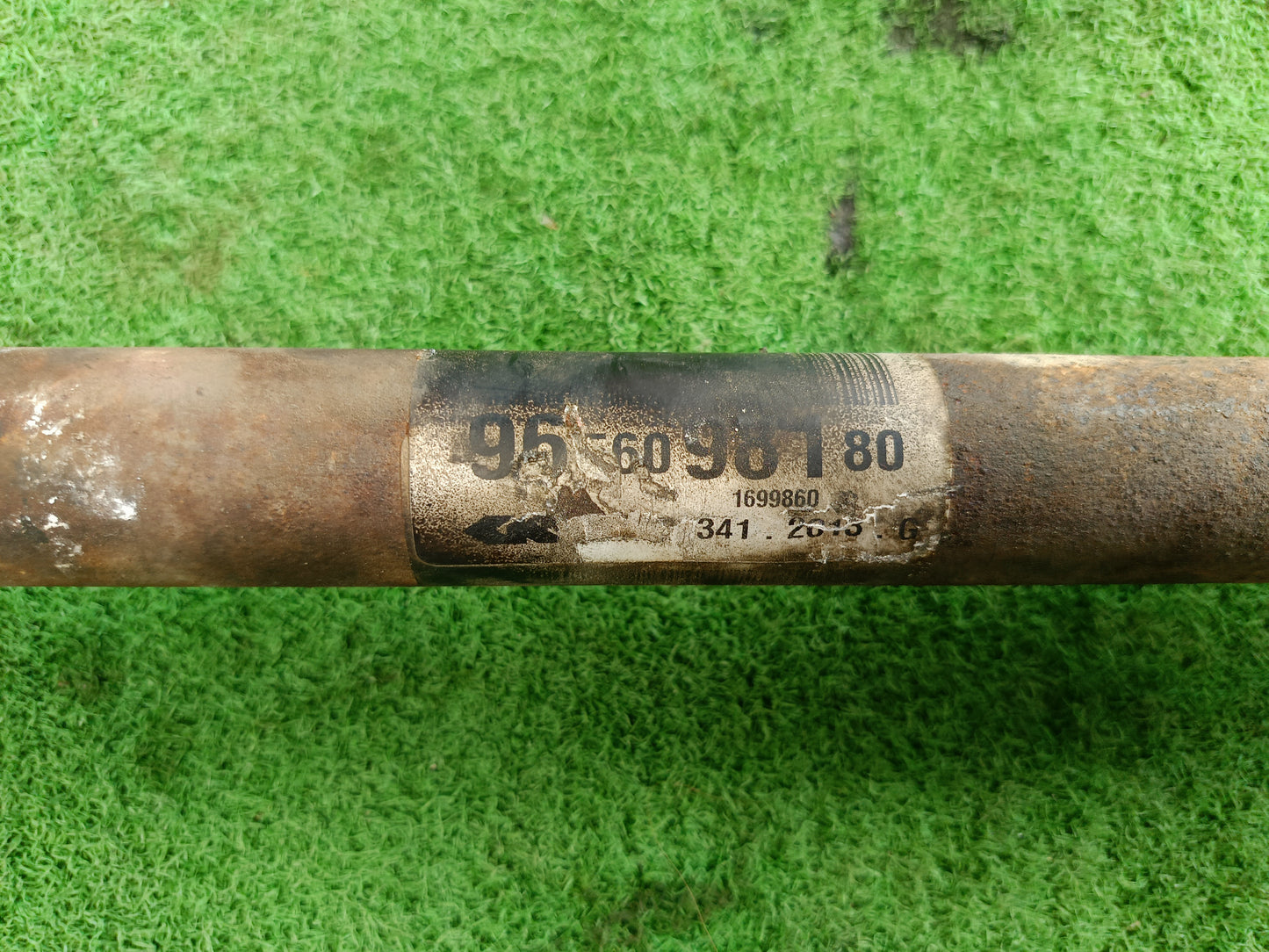 PEUGEOT 207 DRIVE SHAFT RH (9656098180)