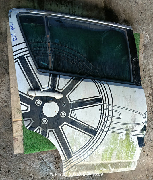 PERODUA MYVI DOOR PANEL RRH COMPLETE WHITE (DP00322)
