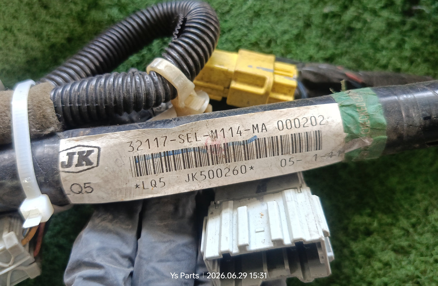 HONDA CITY AT FUSEBOX WIRING (32117-SEL-M114-MA)