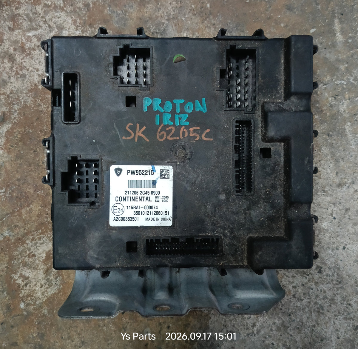 PROTON IRIZ BCM ECU (PW952215)