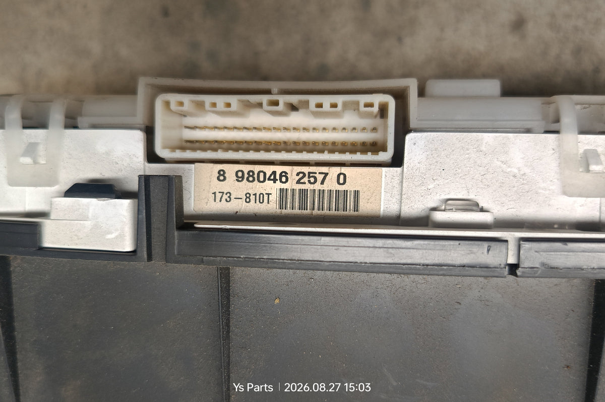 ISUZU DMAX ITEQ METER AT (8980462570)