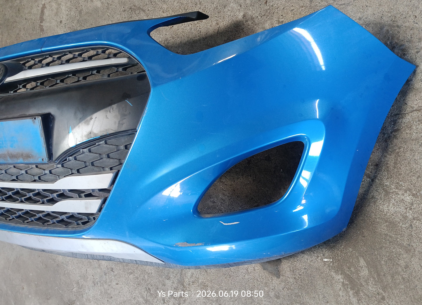 HYUNDAI I-10 FRONT BUMPER COMPLETE BLUE (FB00027)