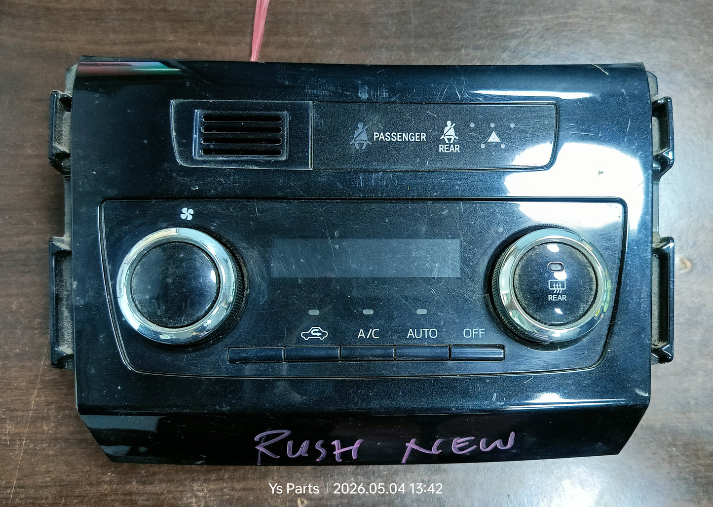 TOYOTA RUSH NEW AIRCOND SWITCH PANEL (55910-B0050)