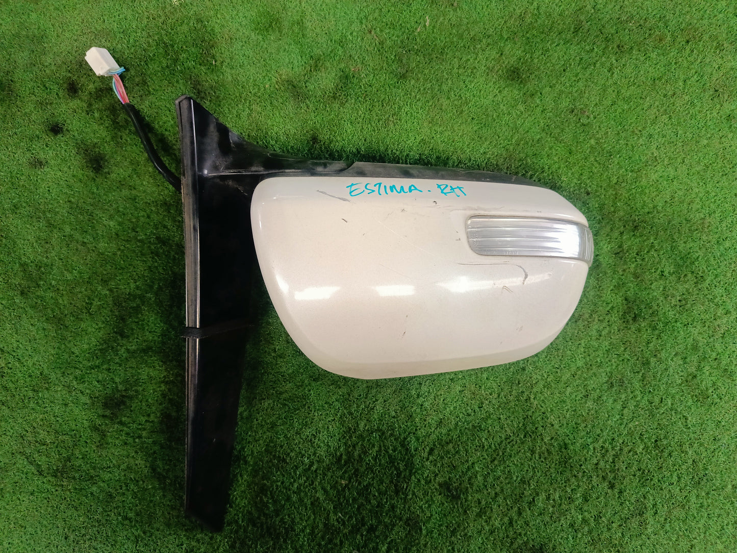 TOYOTA ESTIMA ACR50 SIDE MIRROR RH 7 WIRE WHITE (SM10021)