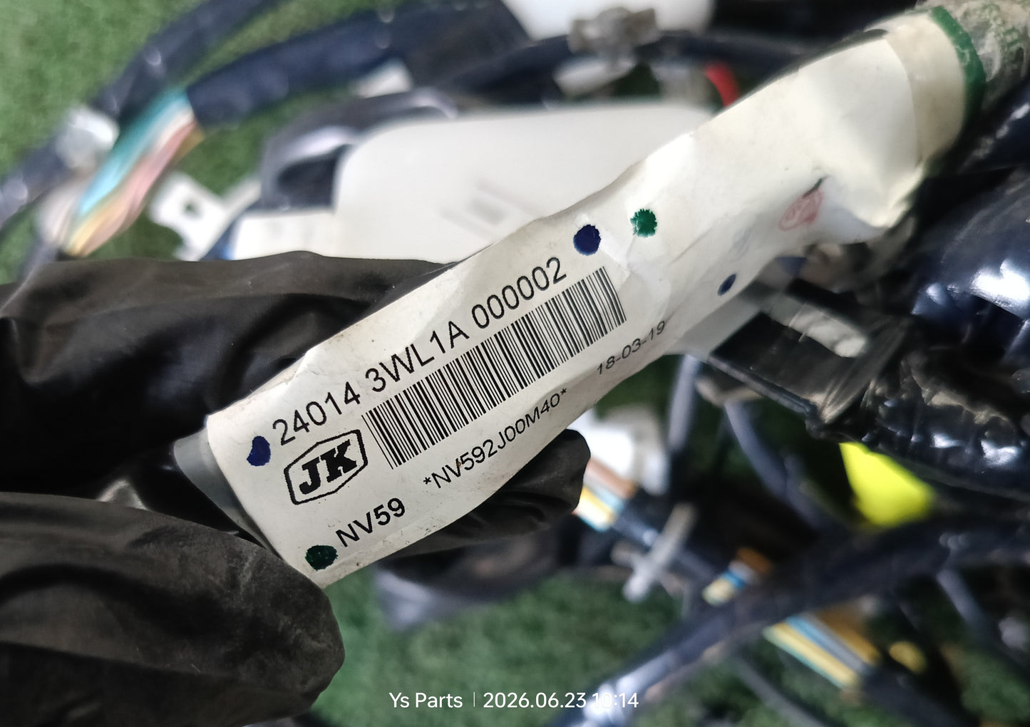 NISSAN LIVINA MIDDLE WIRING (24014-3WL1A)