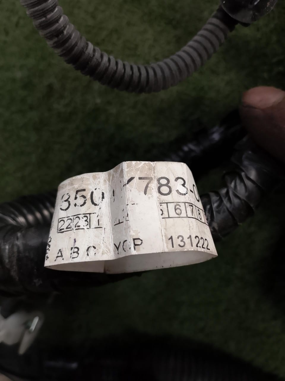 MITSUBISHI TRITON FUSEBOX WIRING (3501K-783.0T0)