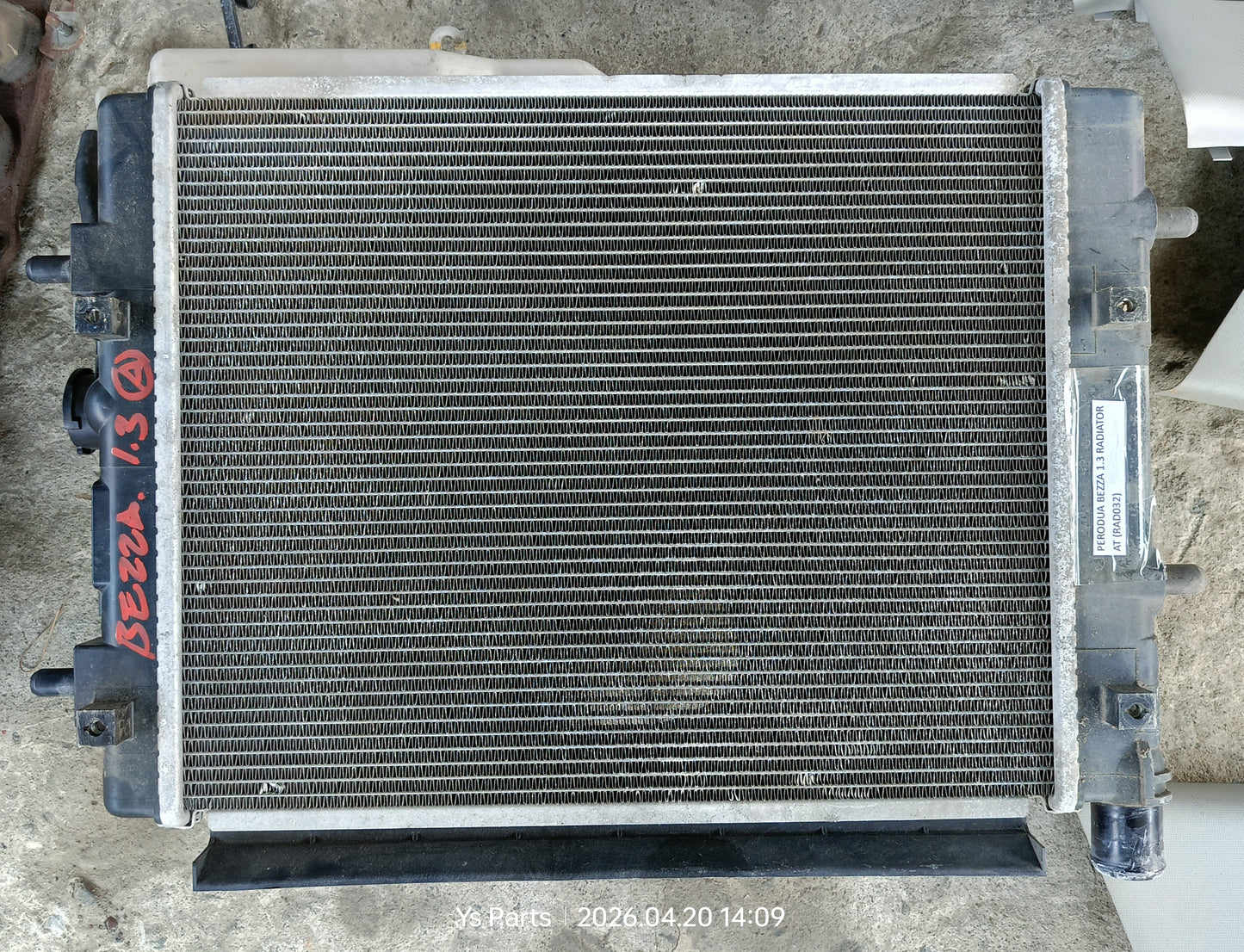 PERODUA BEZZA 1.3 RADIATOR AT (RAD032)