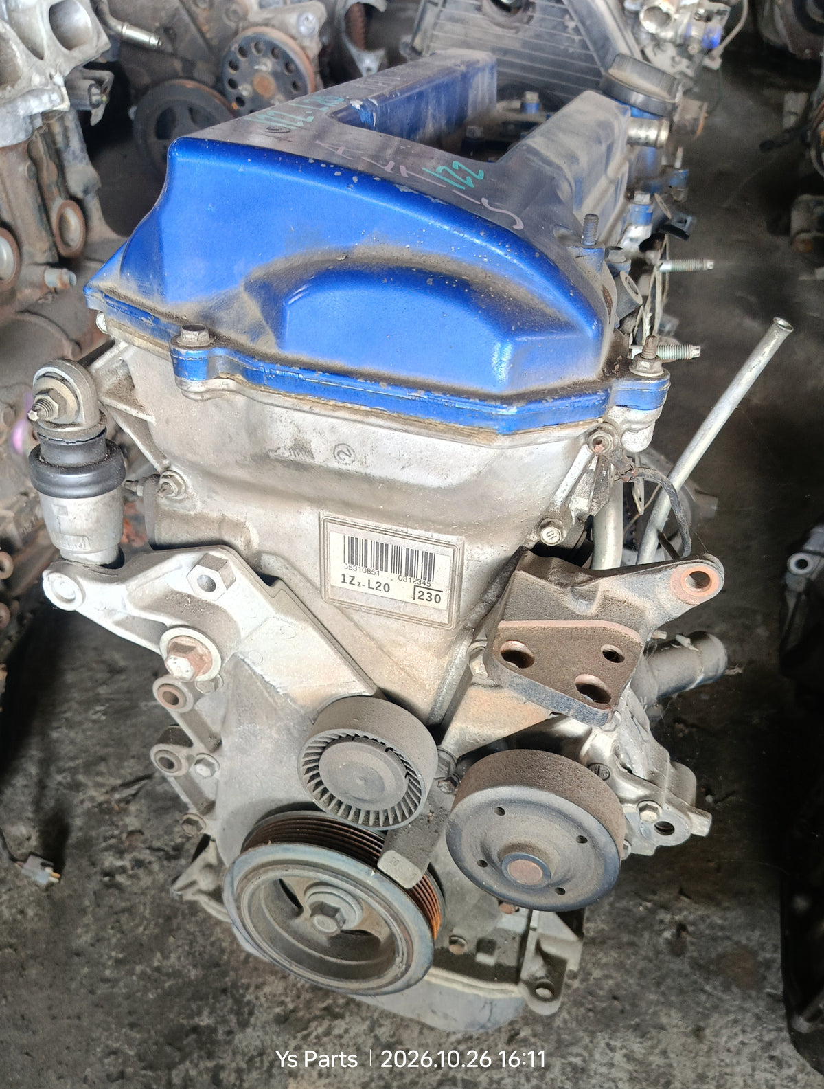 TOYOTA ALTIS ENGINE 1ZZ L20 (ENG012)