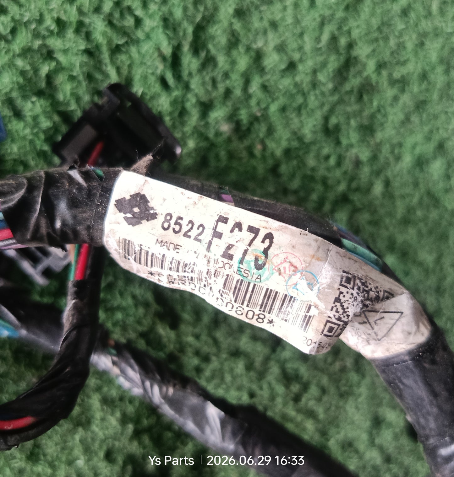 MITSUBISHI ASX AT DASHBOARD WIRING (8522-F2F3)