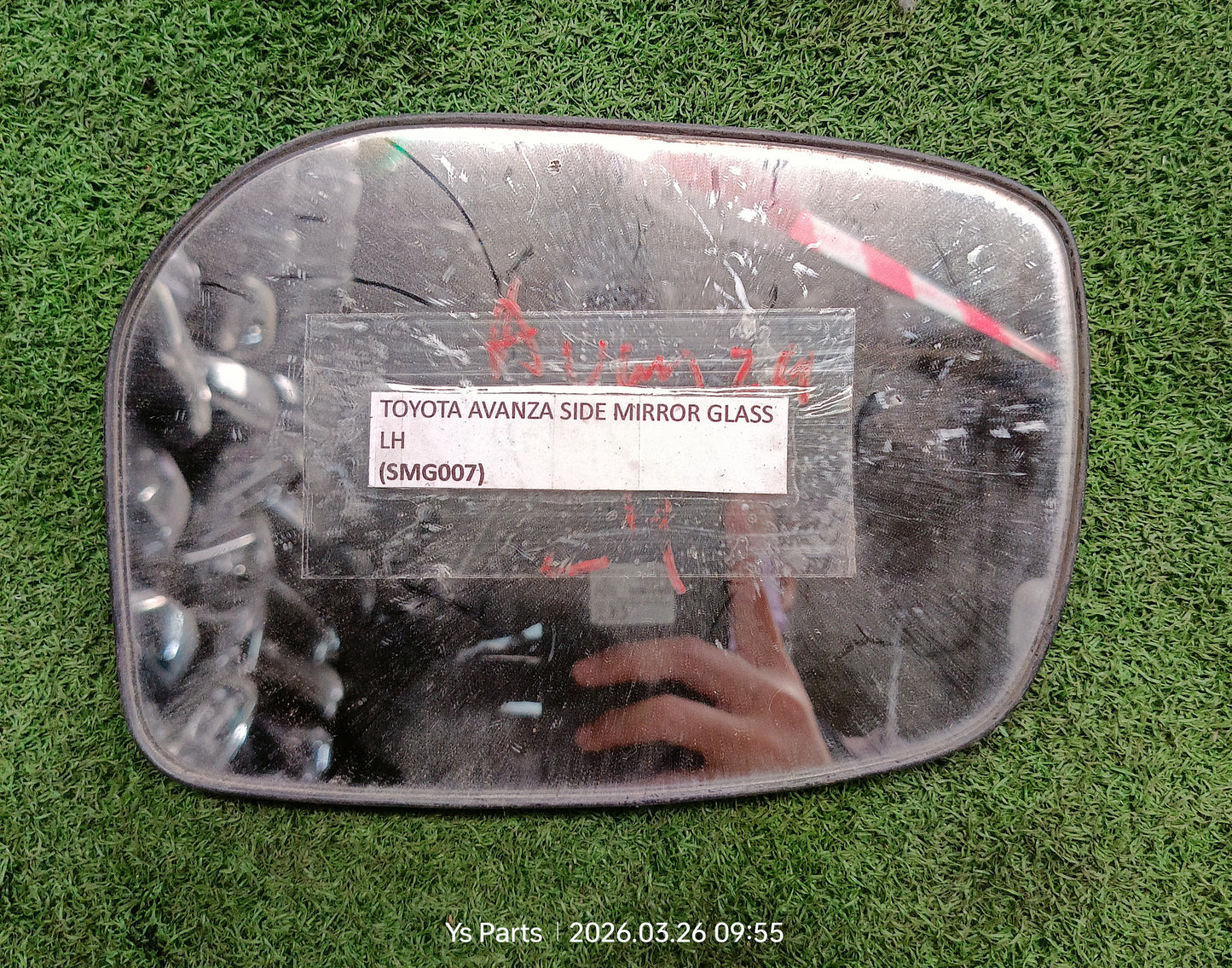 TOYOTA AVANZA SIDE MIRROR GLASS LH (SMG007)