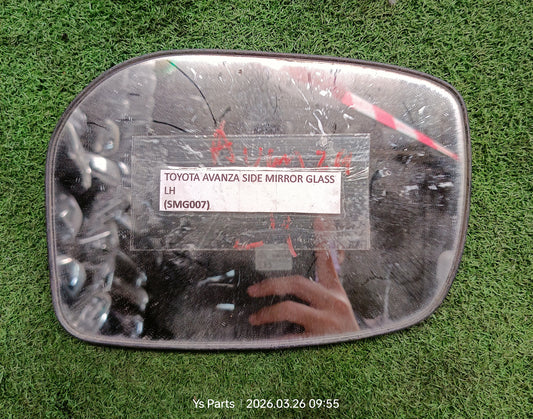 TOYOTA AVANZA SIDE MIRROR GLASS LH (SMG007)