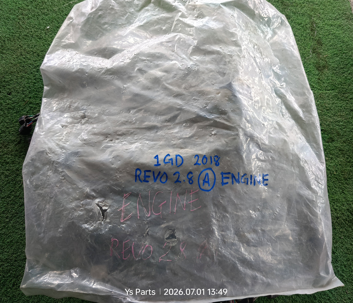 TOYOTA HILUX REVO 1GD 2018 2.8 AT ENGINE (WRG0073)