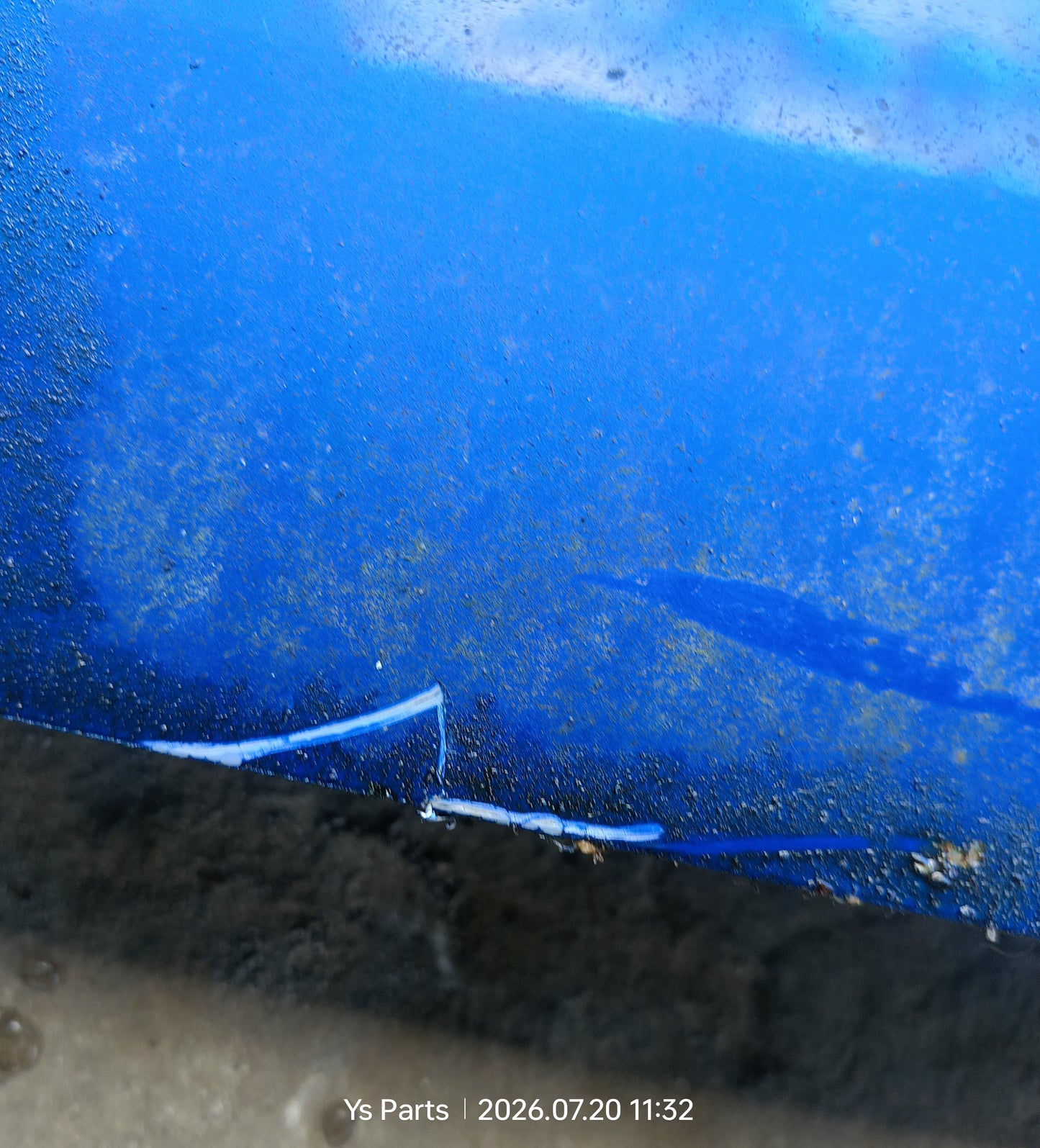 PERODUA VIVA DOOR PANEL FLH COMPLETE BLUE (DP00338)