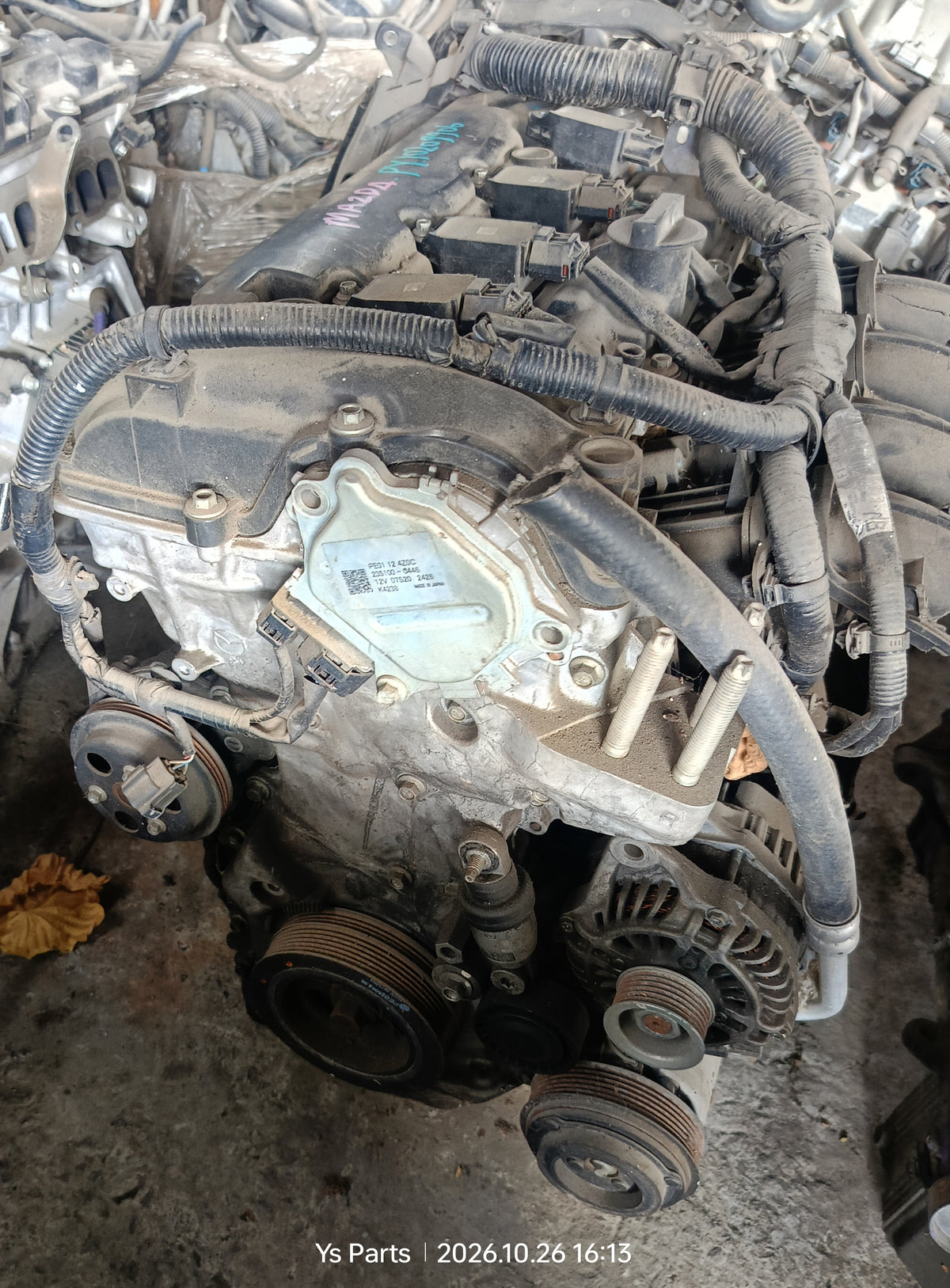 MAZDA ENGINE PY10209906 (ENG016)