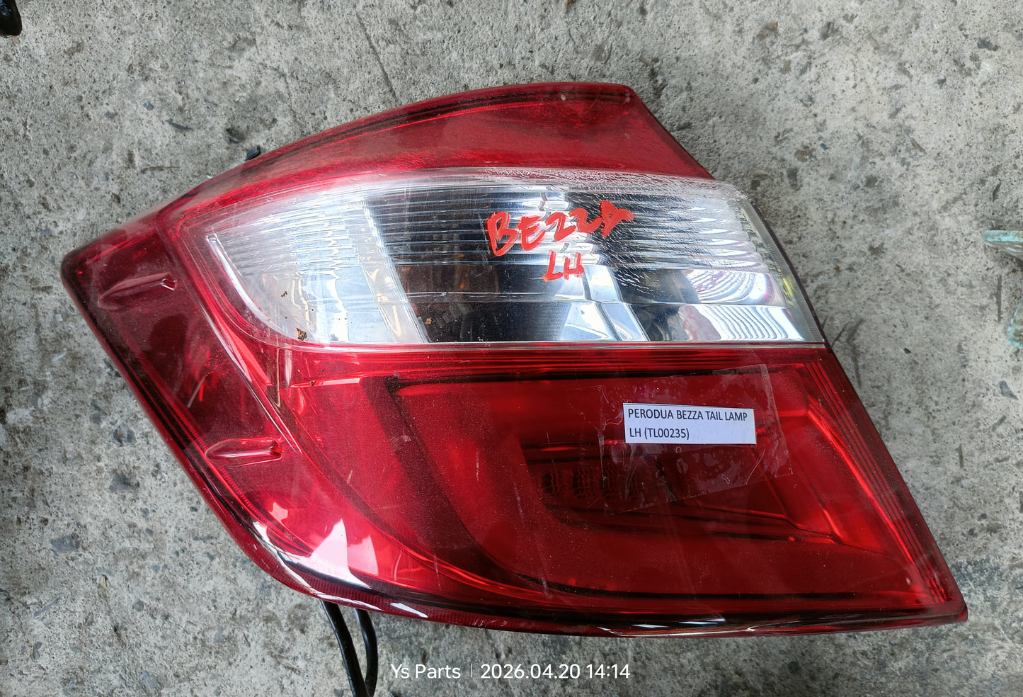 PERODUA BEZZA TAIL LAMP LH (TL00235)