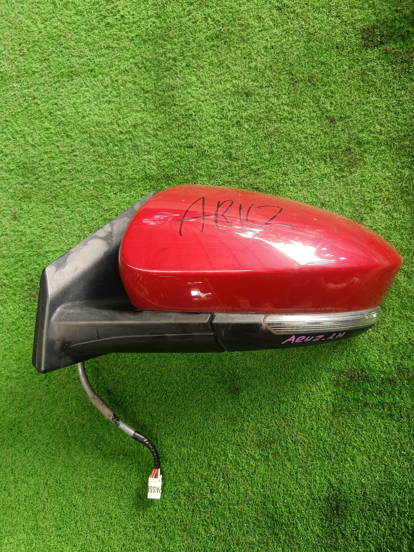 PERODUA ARUZ SIDE MIRROR 9WIRE LH RED (SM10016)