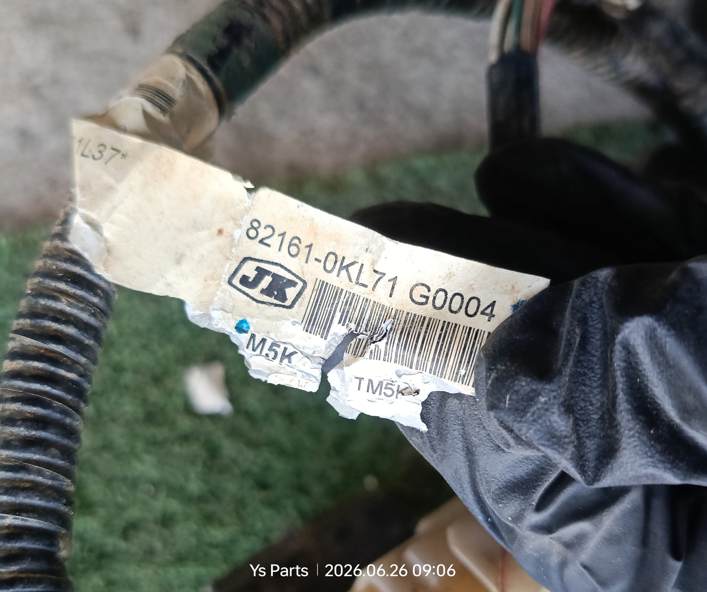 ISUZU DMAX MIDDLE WIRING (82161-0KL71)