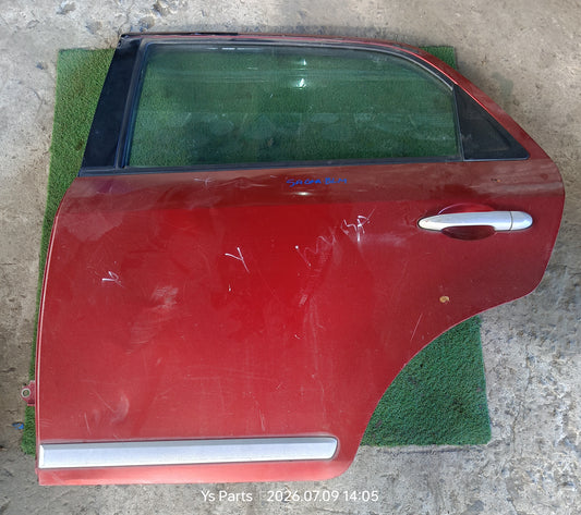 PROTON SAGA BLM DOOR PANEL RLH COMPLETE RED (DP00331)