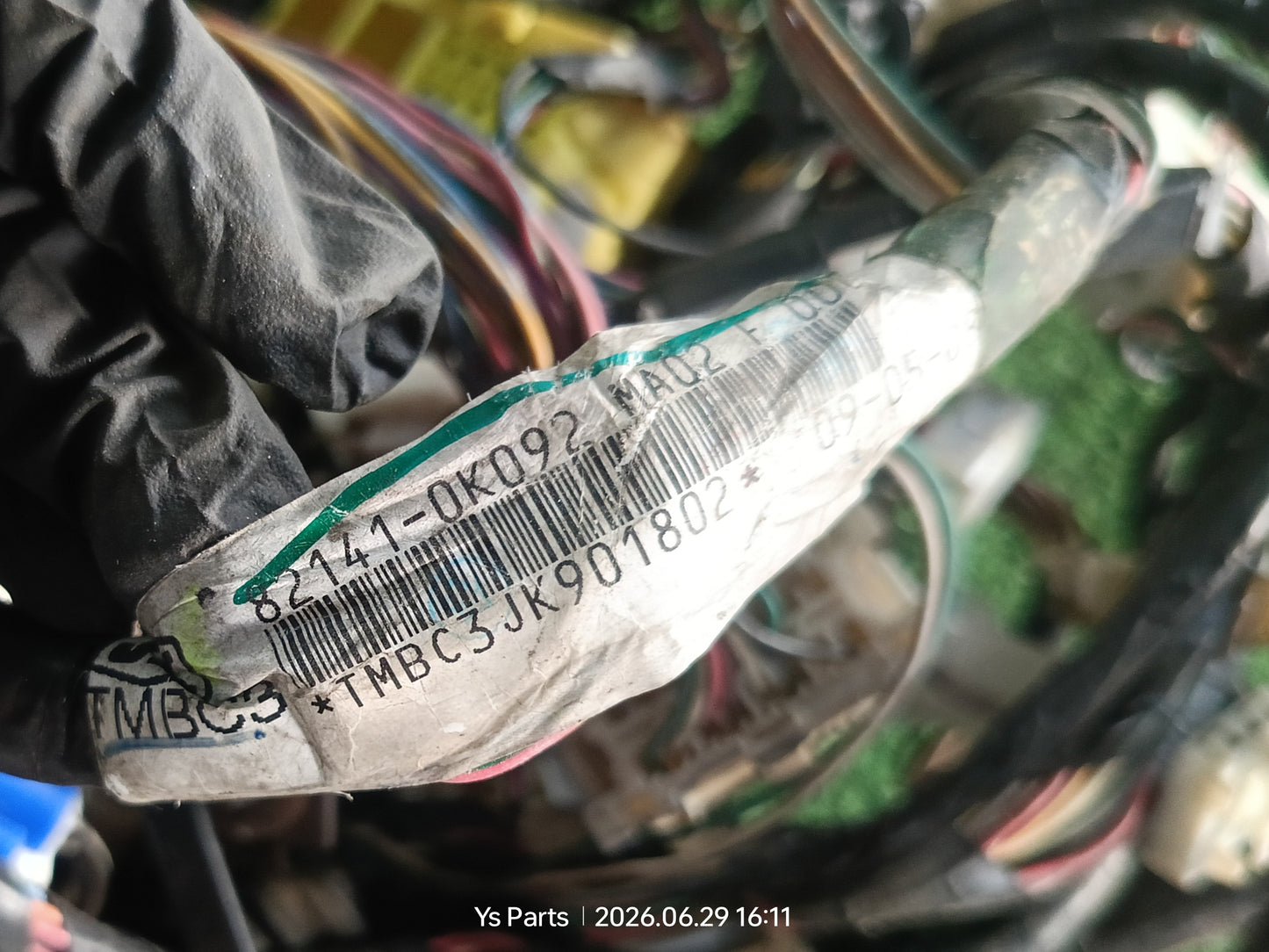 TOYOTA HILUX VIGO NON VNT 2.5 DASHBOARD WIRING (WRG0063) (82141-0K092)