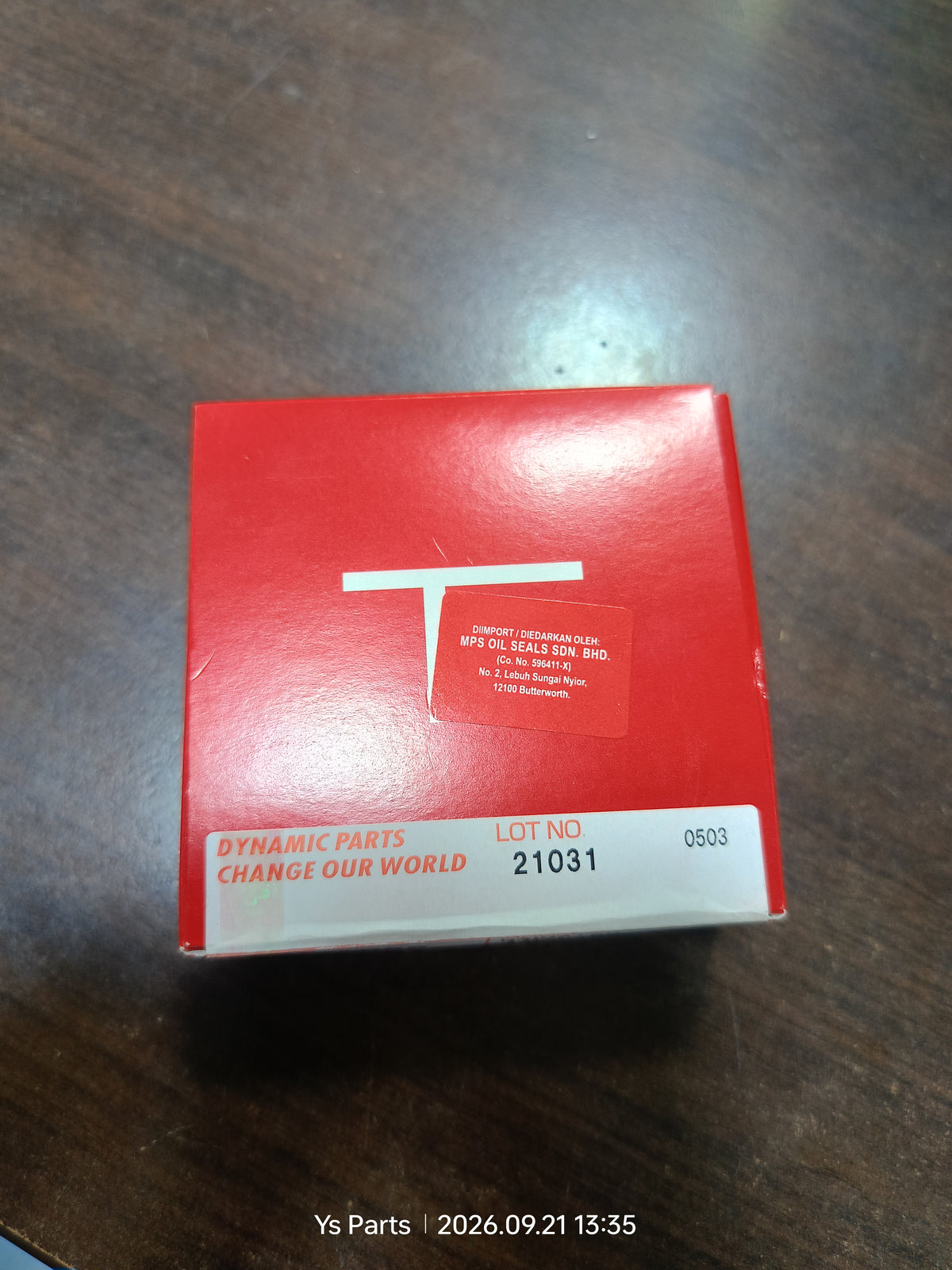 1KR-FE PISTON RING (NEW) (31056)