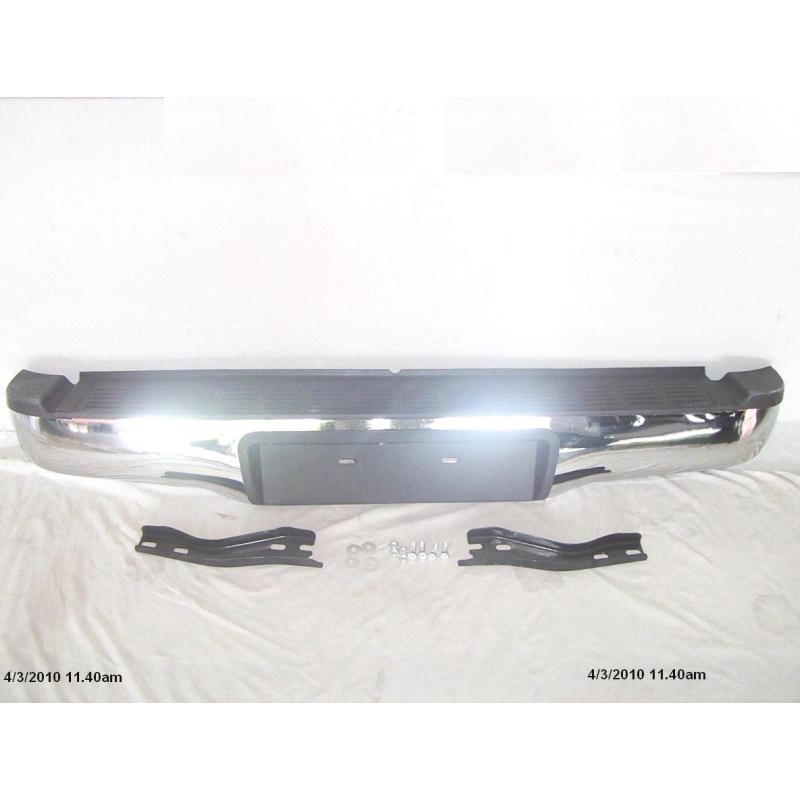 TOYOTA HILUX VIGO (KUN25) 2005 4DOOR REAR BUMPER WITH ONE LICENSE LAMP HOLE (NEW) [TYN07B-2911A-NNND]